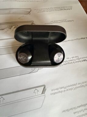 Bang & Olufsen Black True Wireless Earbuds with Charging Case